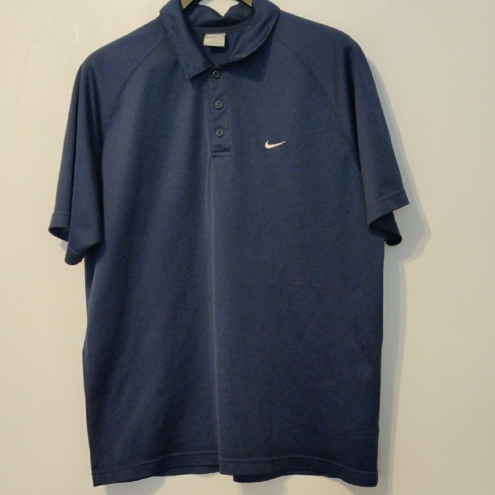 Nike Men's Blue Polo Shirt